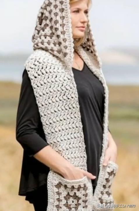 针织围巾新款图片大全,最新款围巾百搭又洋气针织