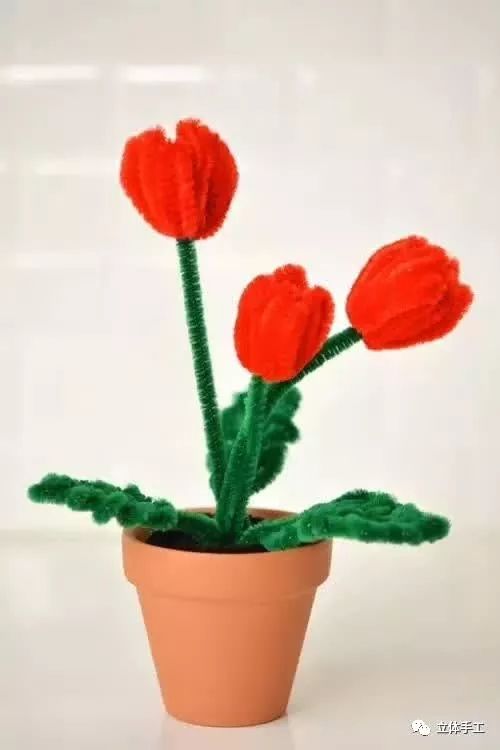 新手玩扭扭棒简单教程,毛根扭扭棒的100种玩法