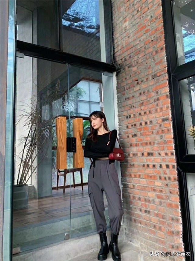 矮个子必备鞋最新款长筒靴,冬天穿上小黑靴的你时髦又显高