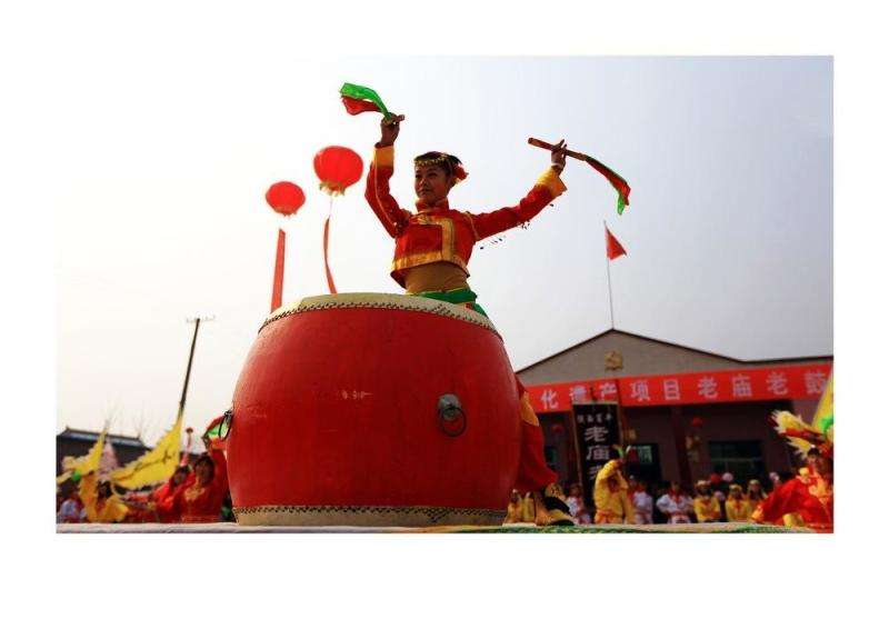 富平老庙鼓队表演视频,陕西老鼓点锣鼓队