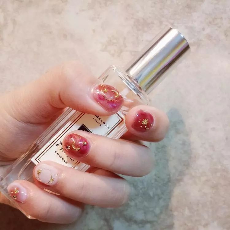 短指甲适合的美甲小仙女,小仙女夏季必备薄荷美甲