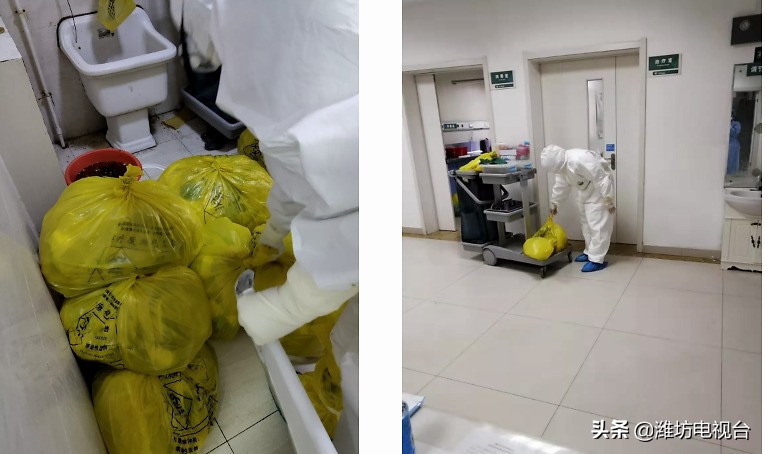 美小护正在为住院患者宣教,美小护抗疫宣教队