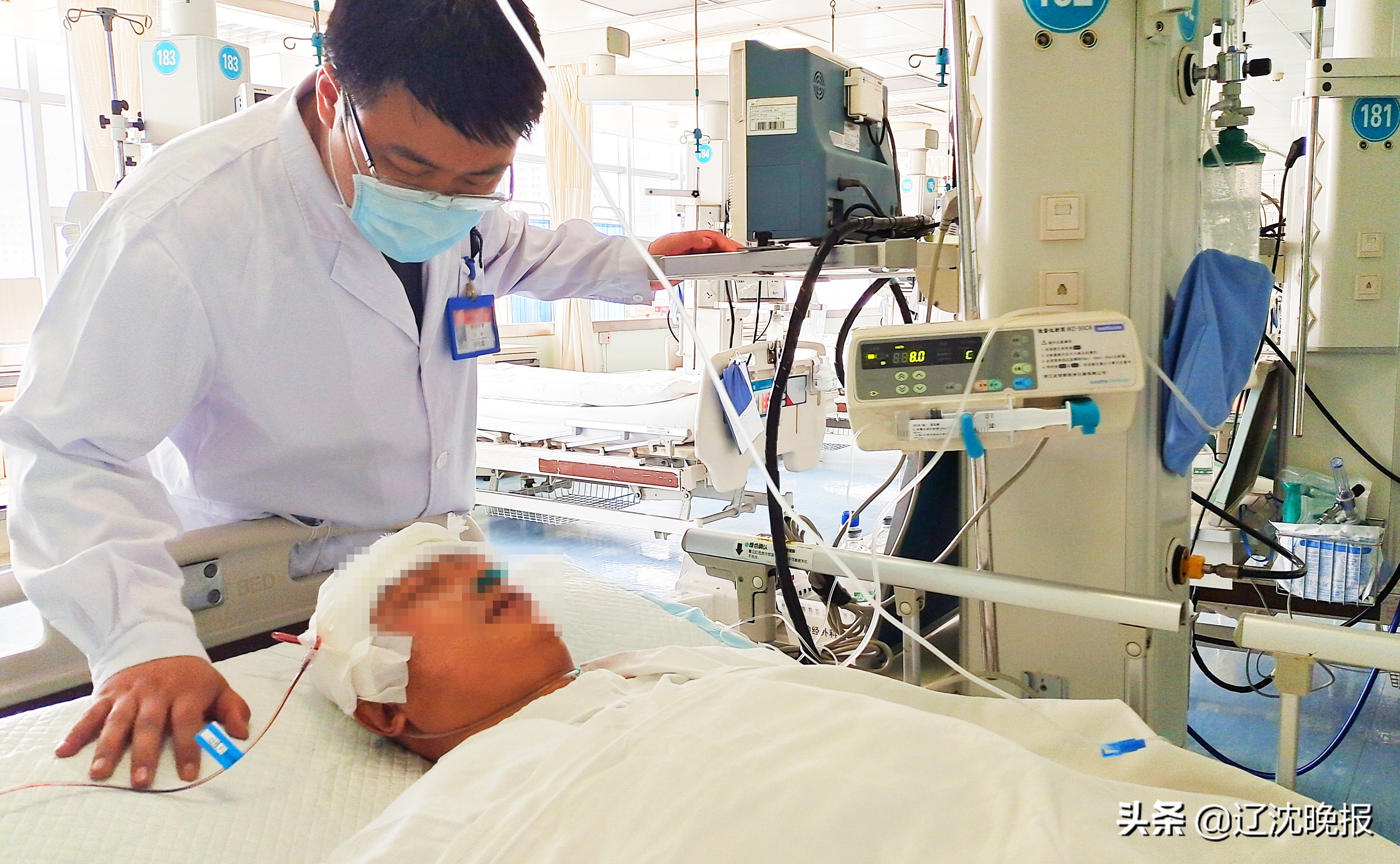 钢钉射进大脑后续,钢钉反弹扎进眼睛9个小时才手术