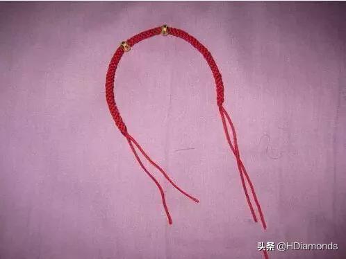 10颗转运珠手绳编法,2021转运珠手绳编法