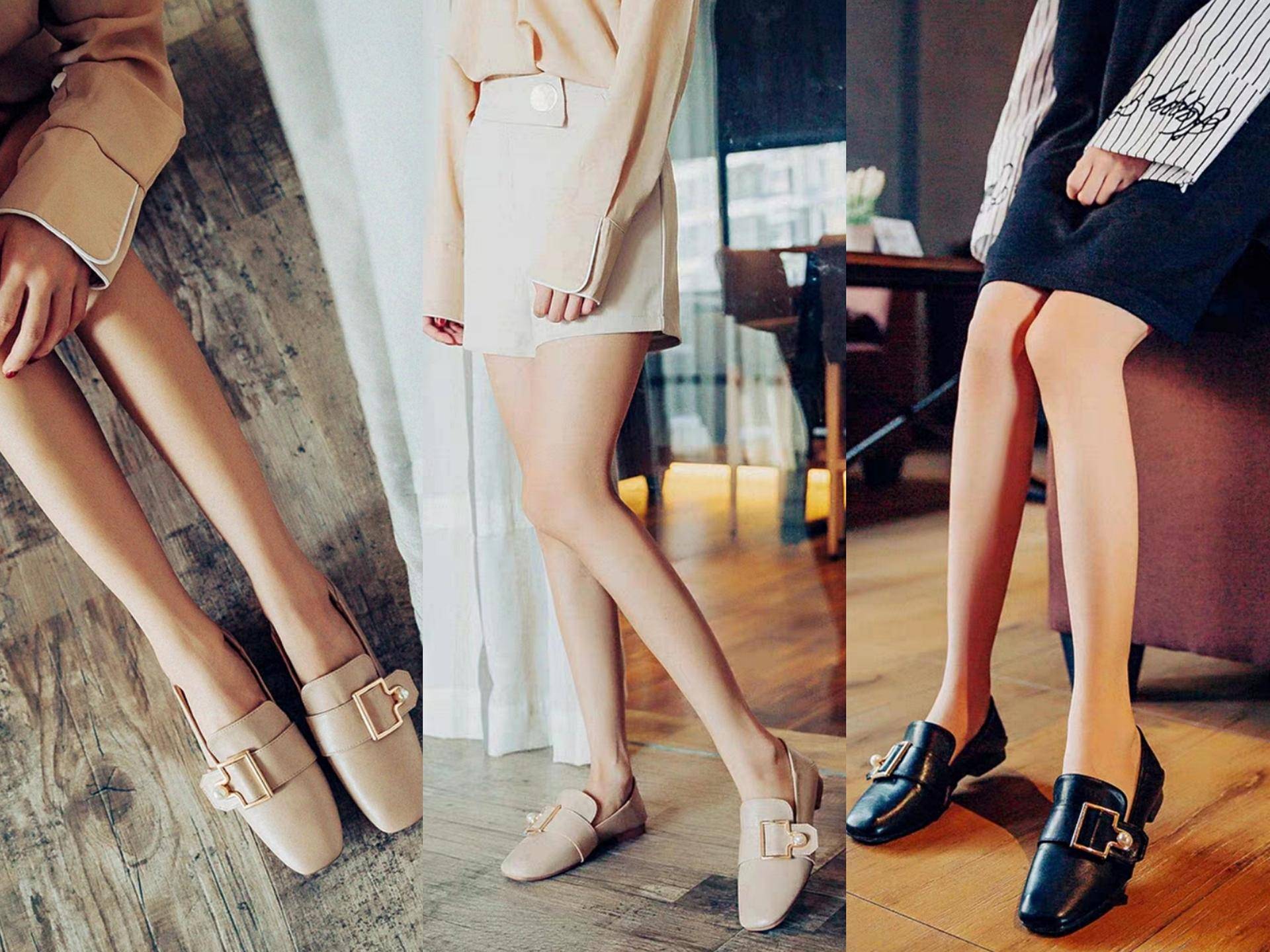 平底鞋百搭高级感,平底鞋怎么穿比较好看