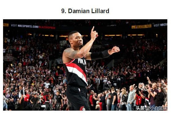 美联评十大巨星,威少入选75大巨星排名第几