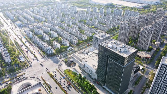 上海青浦区美景图片,航拍青浦全景视频