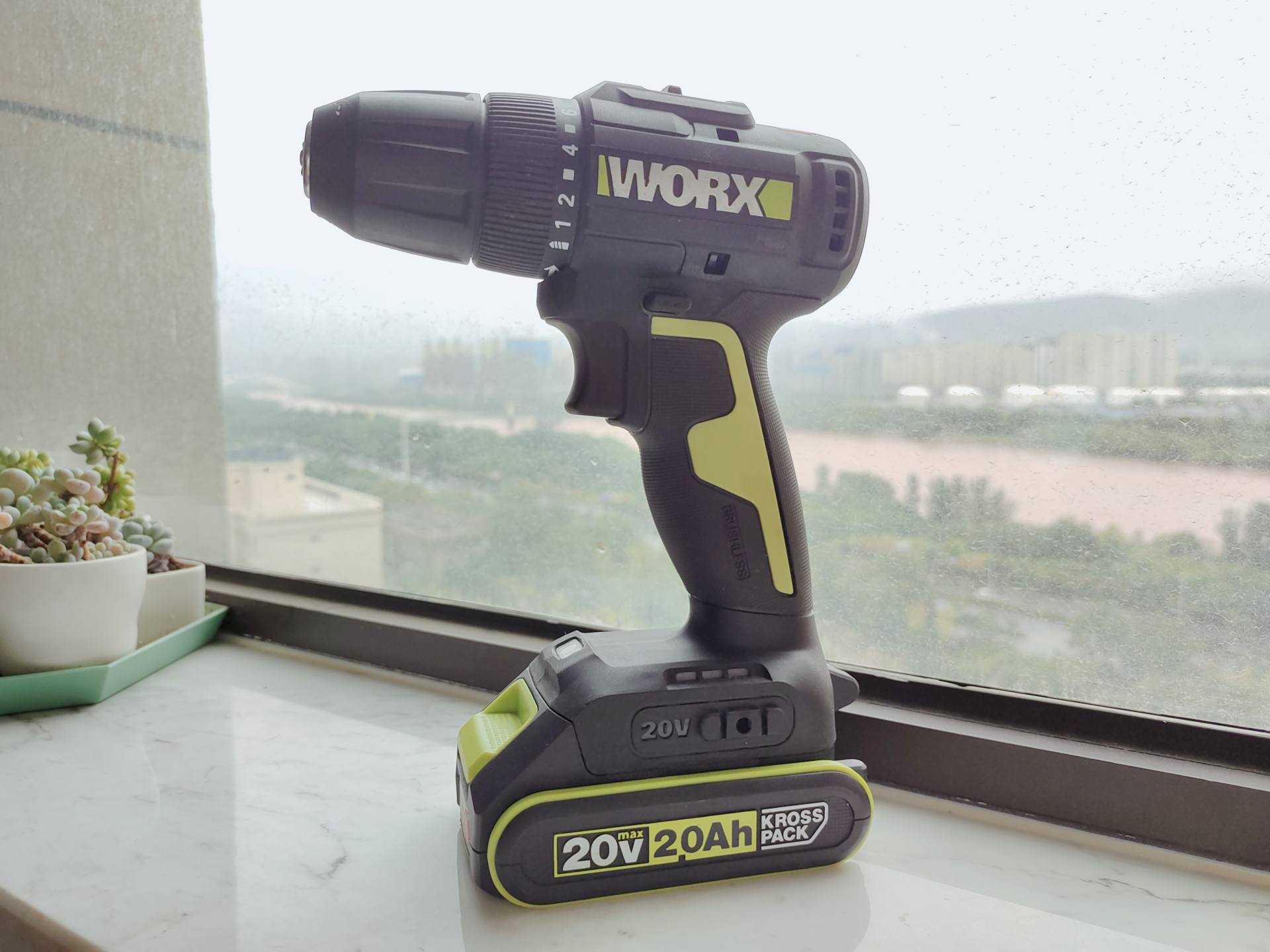 搬砖人的工具,WORX威克士20V锂电钻WE212