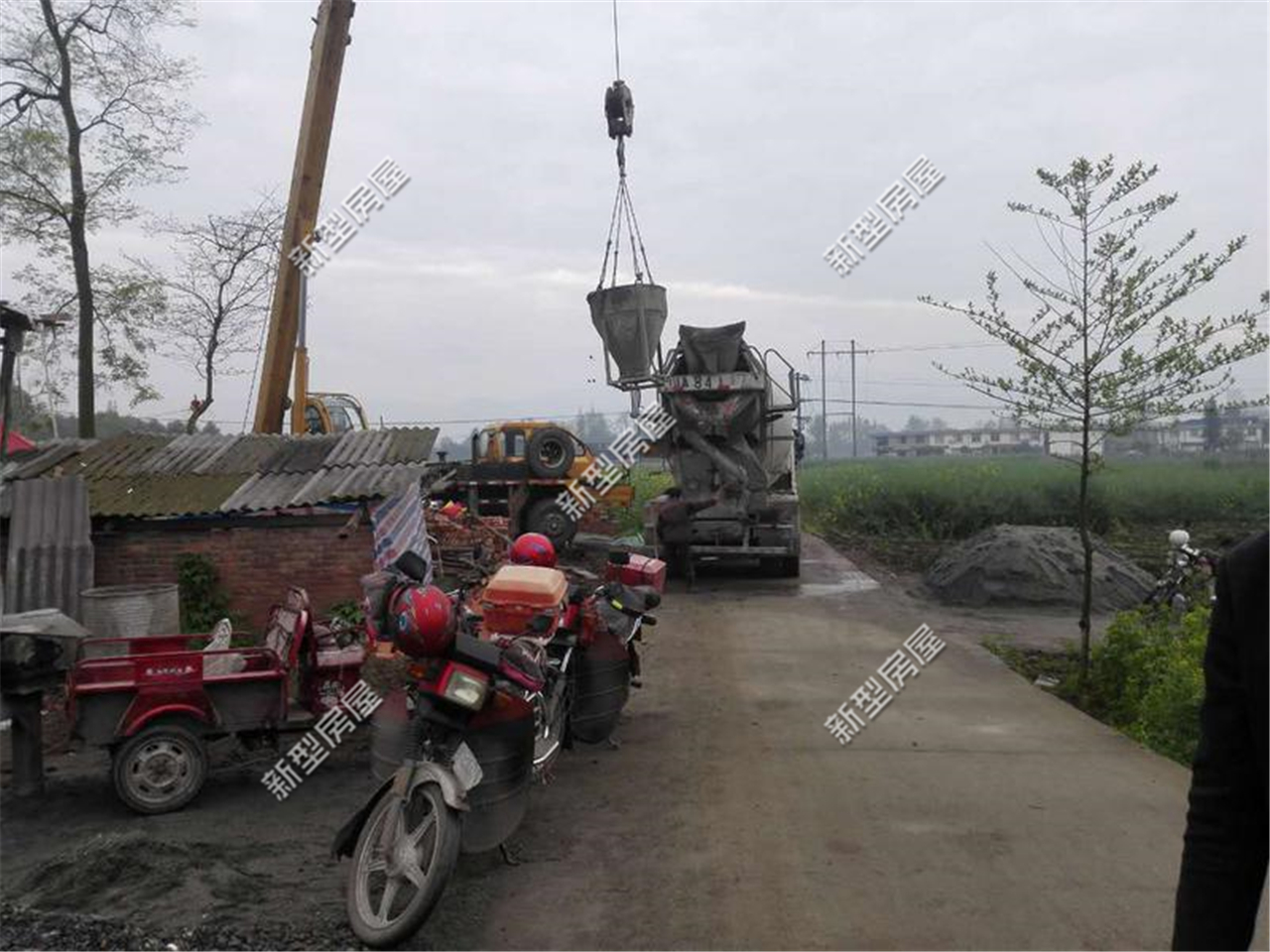 建房混凝土什么比例最坚固,农村混凝土建房注意事项