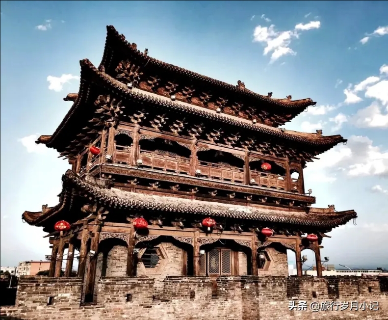 旧时代的榆次老城,榆次老城的老城简介