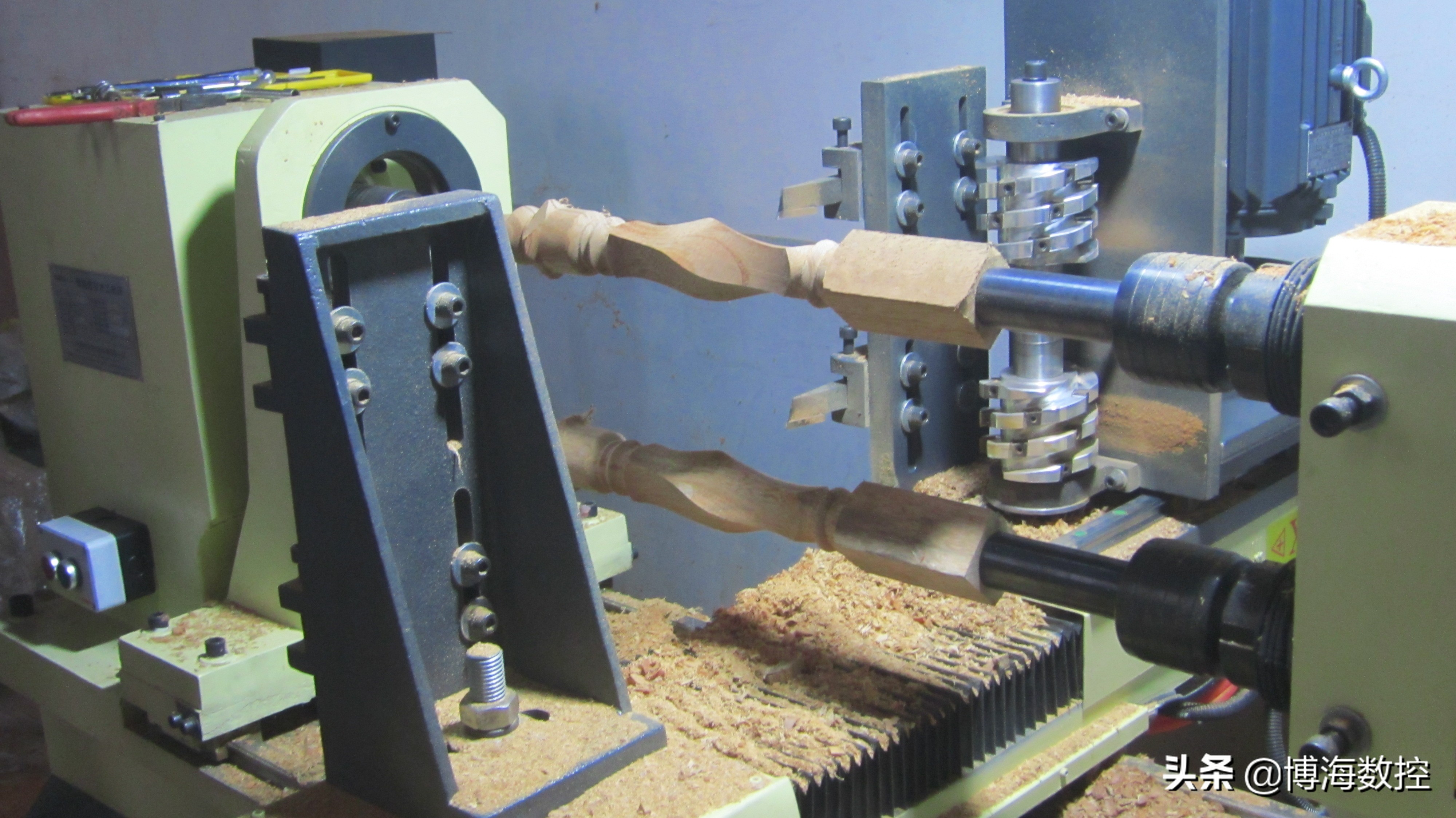 博海木工数控,山东高密博海数控木工车床