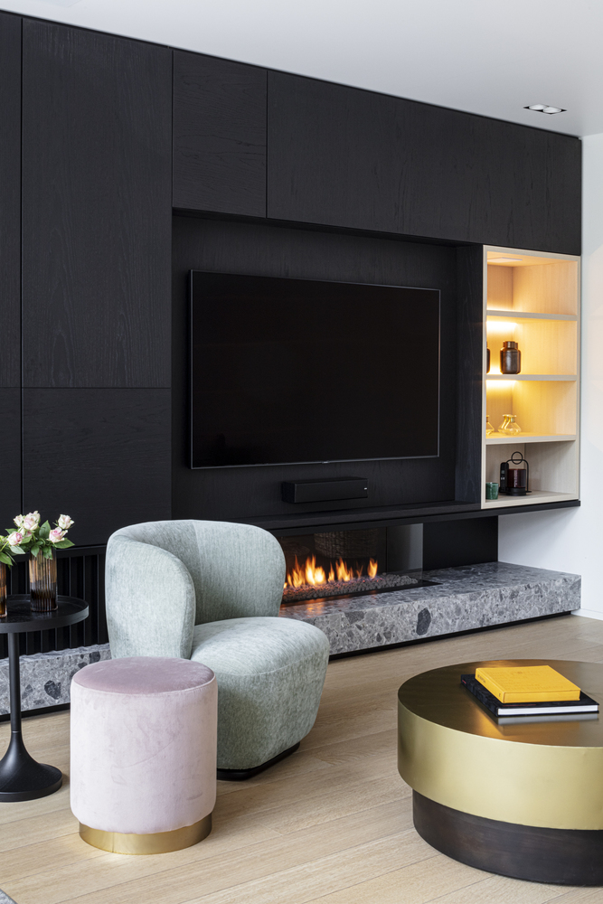 自盖一层落地窗房子设计图,住宅设计一厅两房图