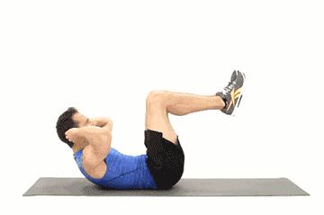 快速减掉大肚子练成腹肌的动作,快速减掉大肚子健身