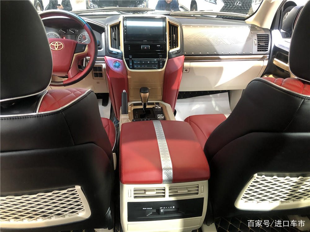 2022款丰田酷路泽5700顶配黑武士,10款美规酷路泽5700升级黑武士