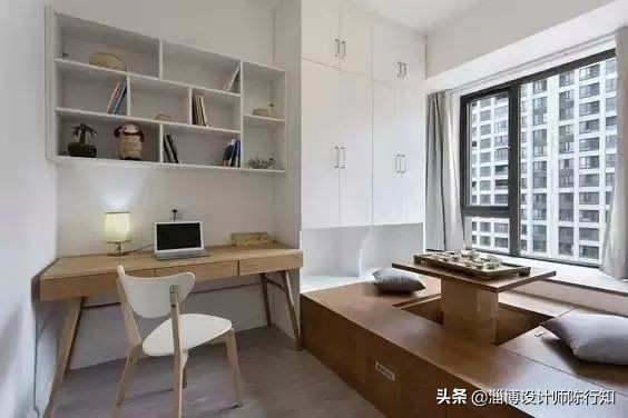 榻榻米设计让你的卧室1变5,40平米卧室榻榻米装修效果图