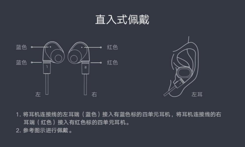 小米耳机单动圈和双动圈区别,小米圈铁4单元耳机舒适性