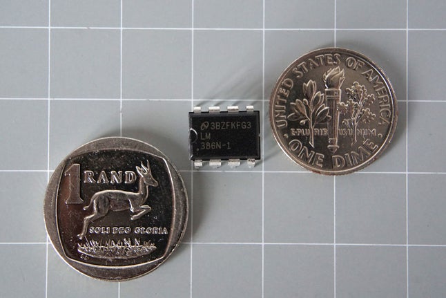 集成功率放大器lm386实验,lm386音频放大器模块使用