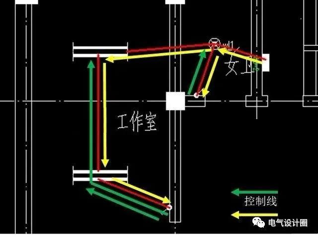 照明系统图的识图顺序,电气照明平面图