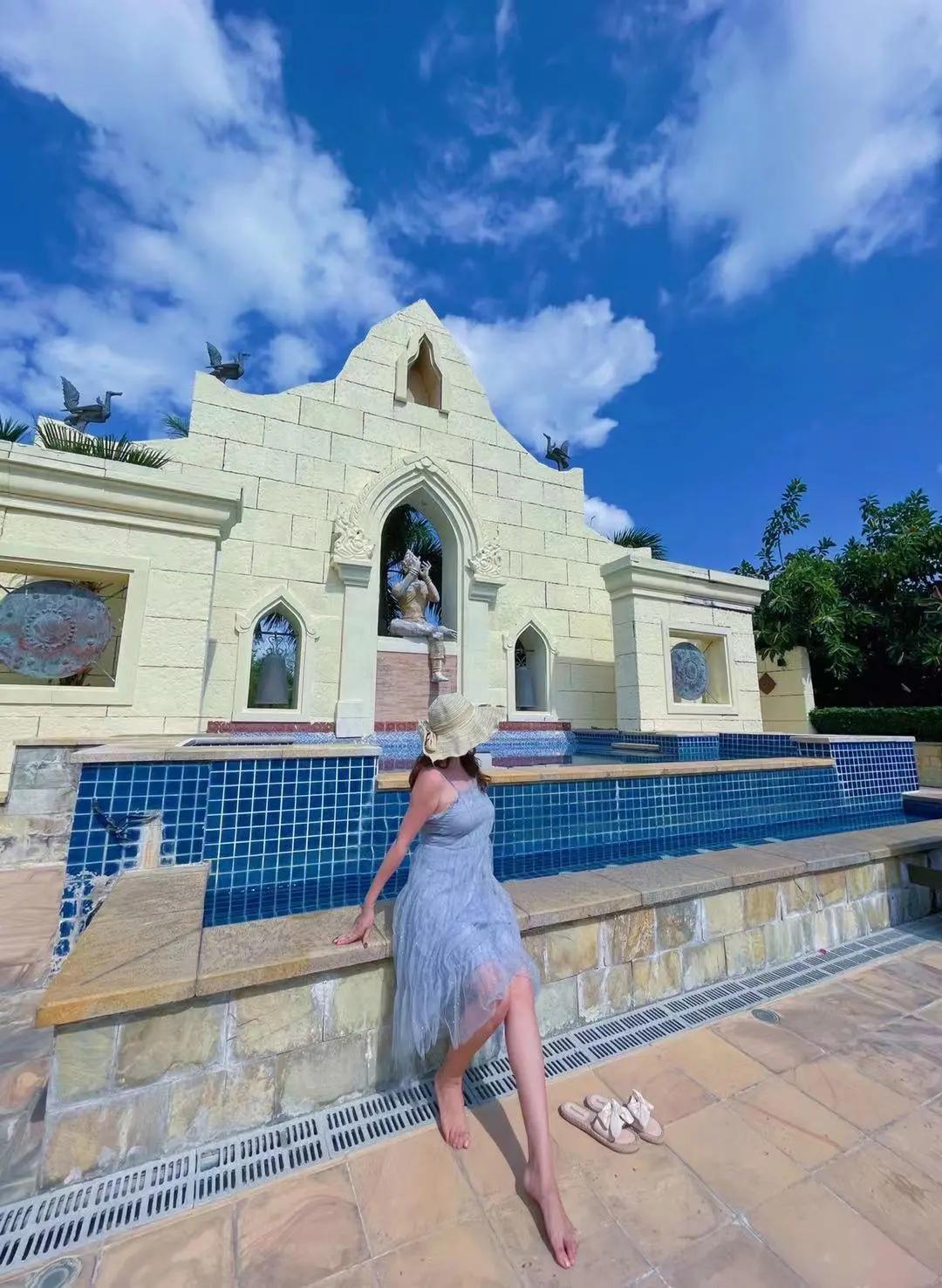 假装在马尔代夫度假,铂尔曼三亚海滩