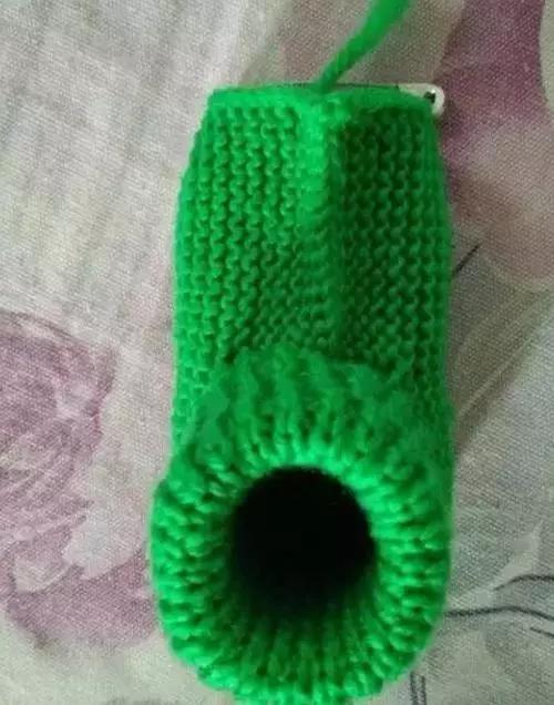 6-12个月宝宝毛线鞋教程,可爱款钩针宝宝鞋