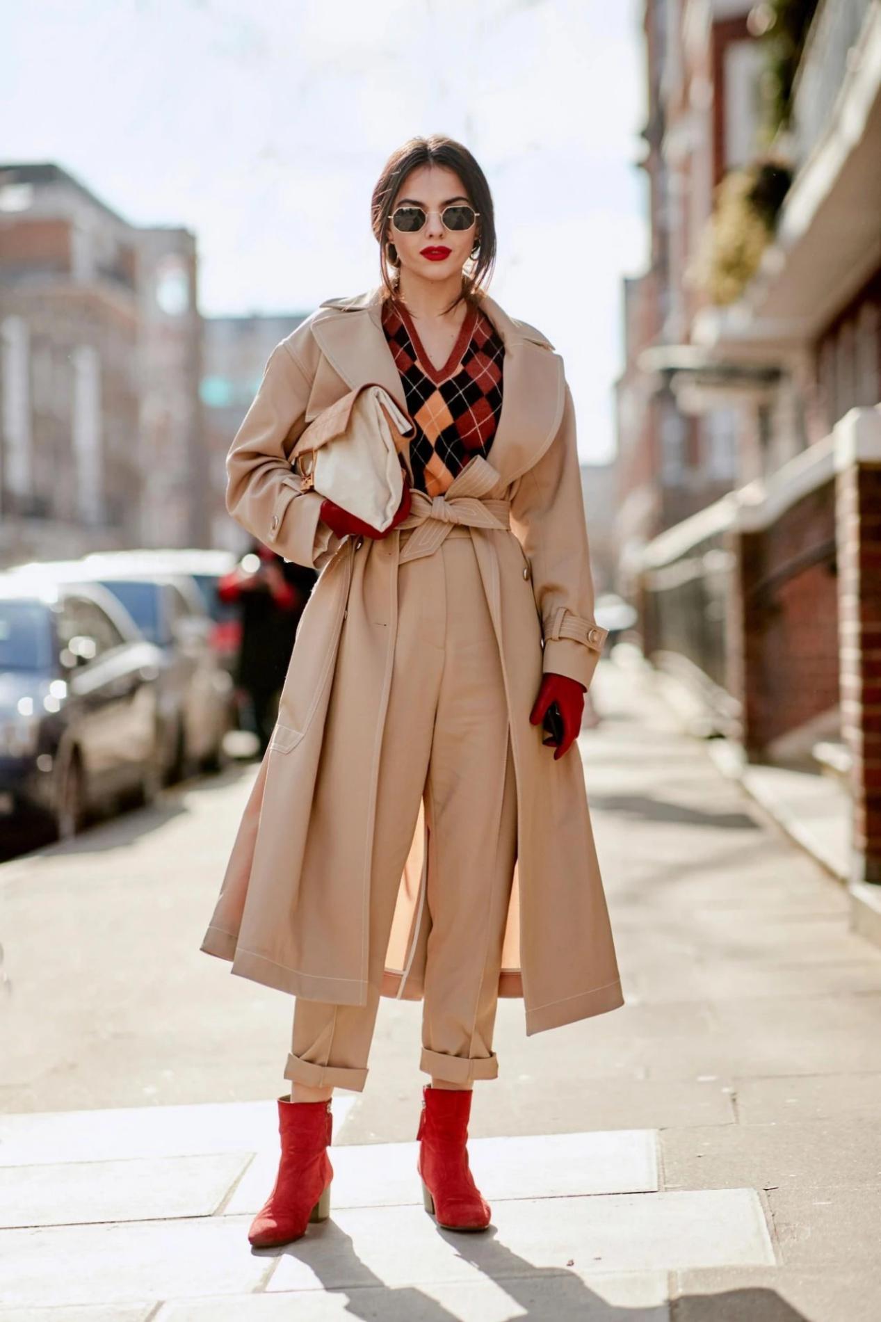 秋冬妹子们必备的风衣穿搭指南,风衣怎么穿好看又显高级