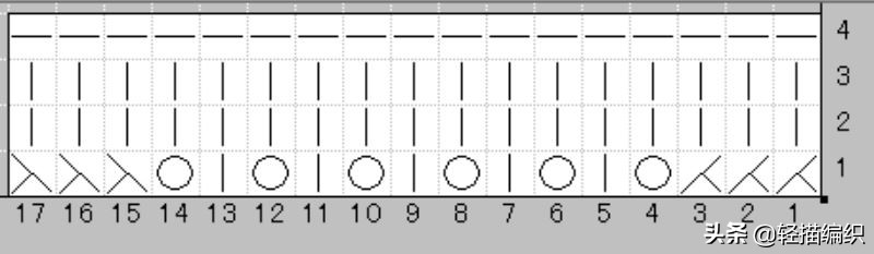 儿童荷叶边套衫的叶子花编织视频,叶子花圆肩套衫袖口的编织方法