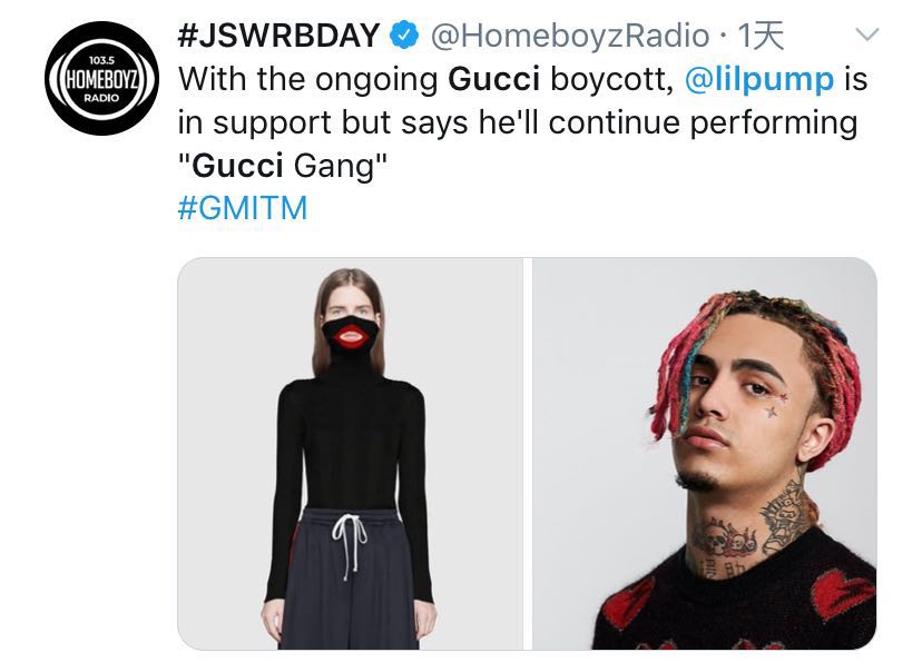 求生欲极强的奢侈品牌Gucci，陷入了种族歧视风波。