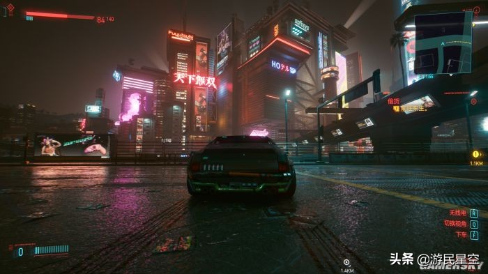 赛博朋克2077热门场景次世代,赛博朋克2077全新夜之城