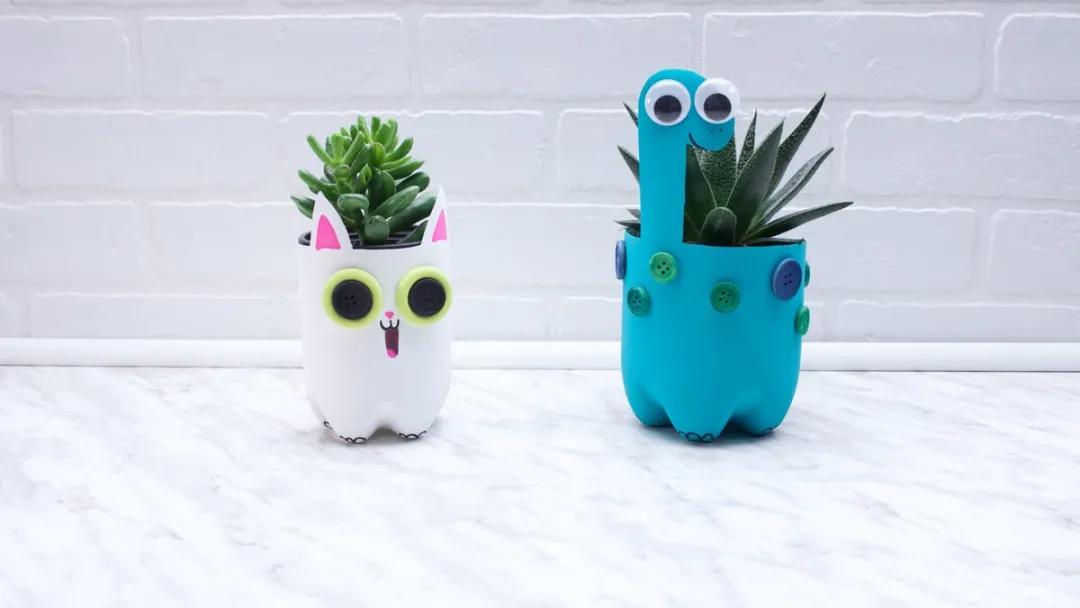 可乐塑料瓶扔掉可以做什么好玩的,塑料瓶的七种玩法