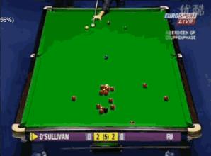 台球边库球打法技巧,台球瞄准的正确打法和技巧