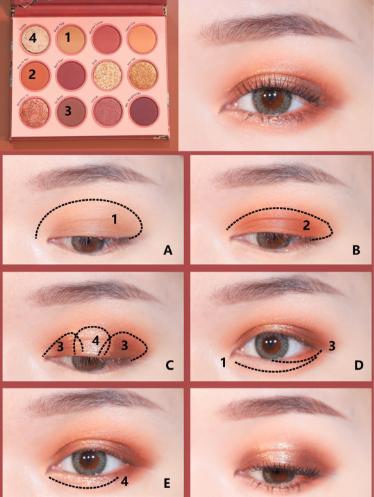 学生党平价眼影盘多色拼多多,实用系低饱和眼影盘平价推荐