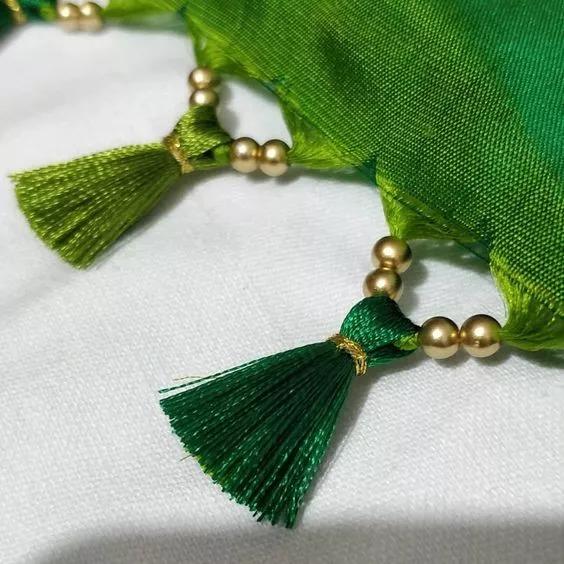 怎么用格子布做花边,怎么把布做成波浪花边