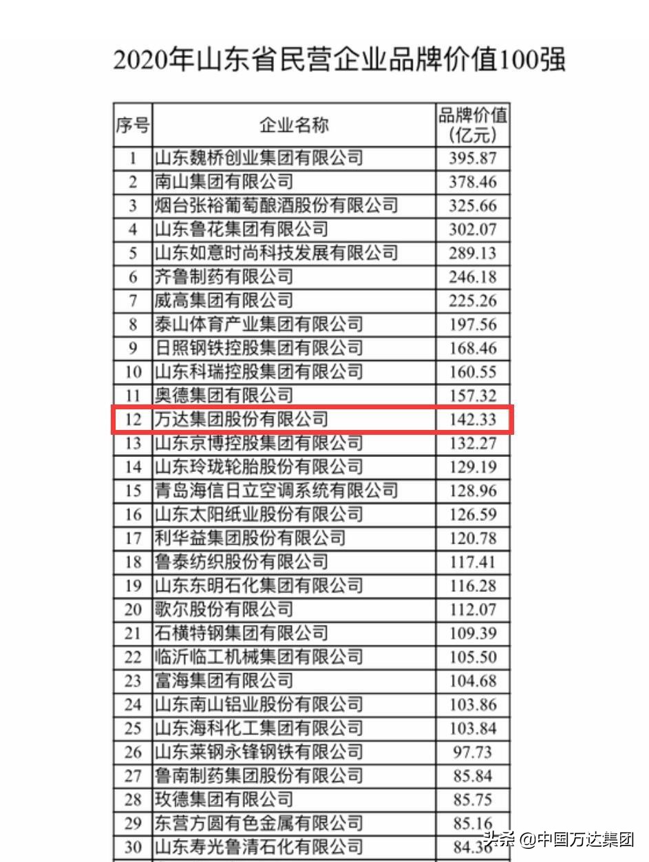 山东万达集团简介,山东万达化工