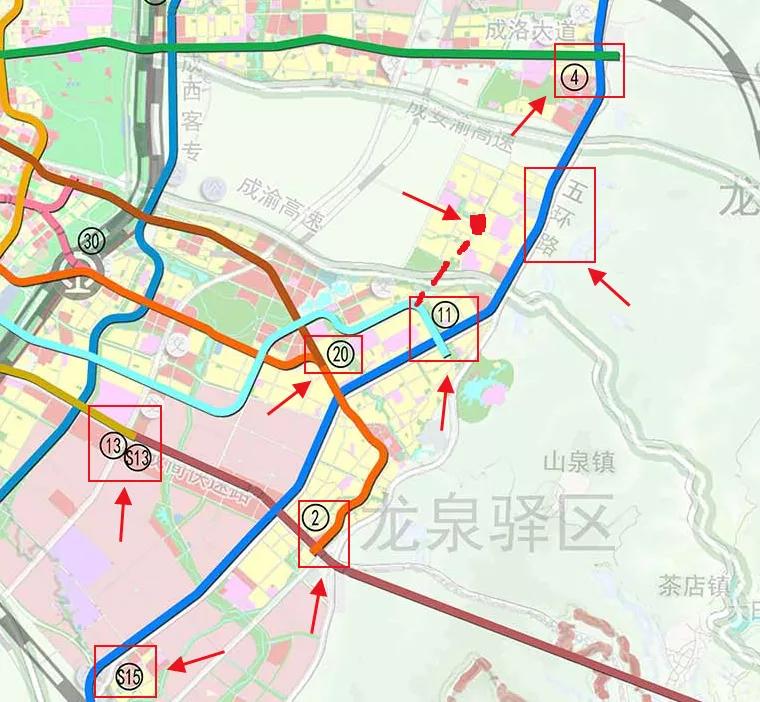 成都市龙泉驿区阳光城地铁规划,龙泉驿同安阳光城多久修地铁