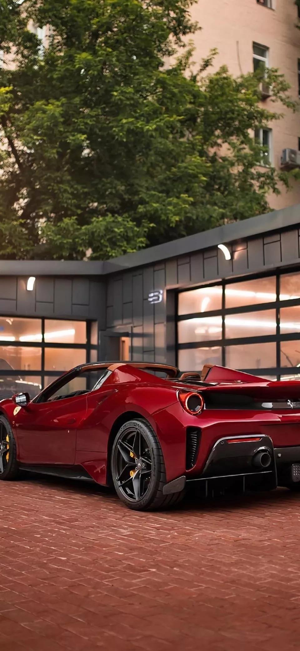跑车壁纸100张法拉利,法拉利iphone壁纸