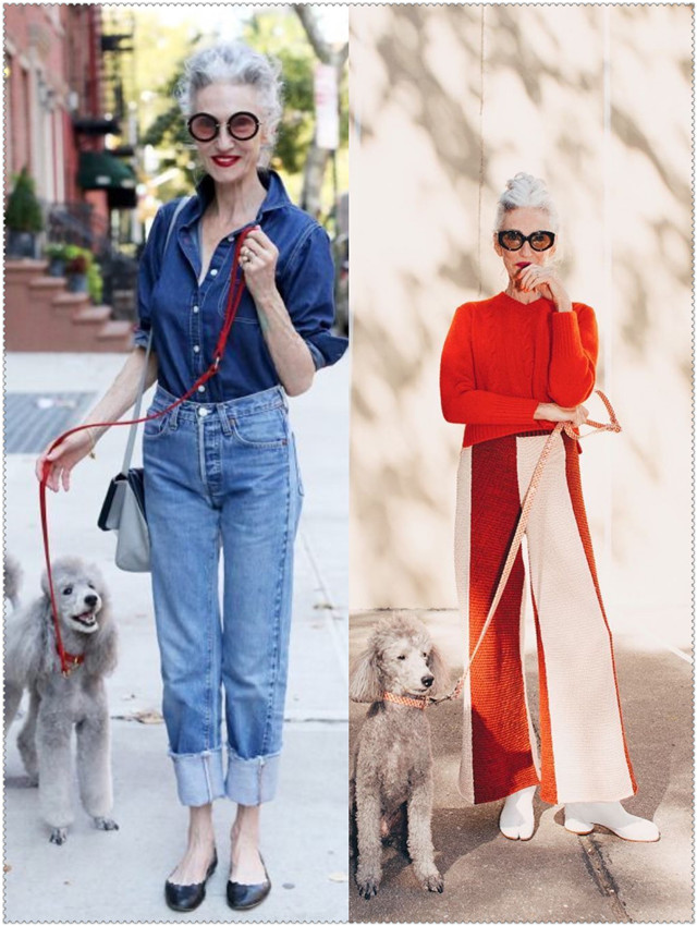 法国60岁奶奶随性穿搭火了,七十多岁法国奶奶的时尚