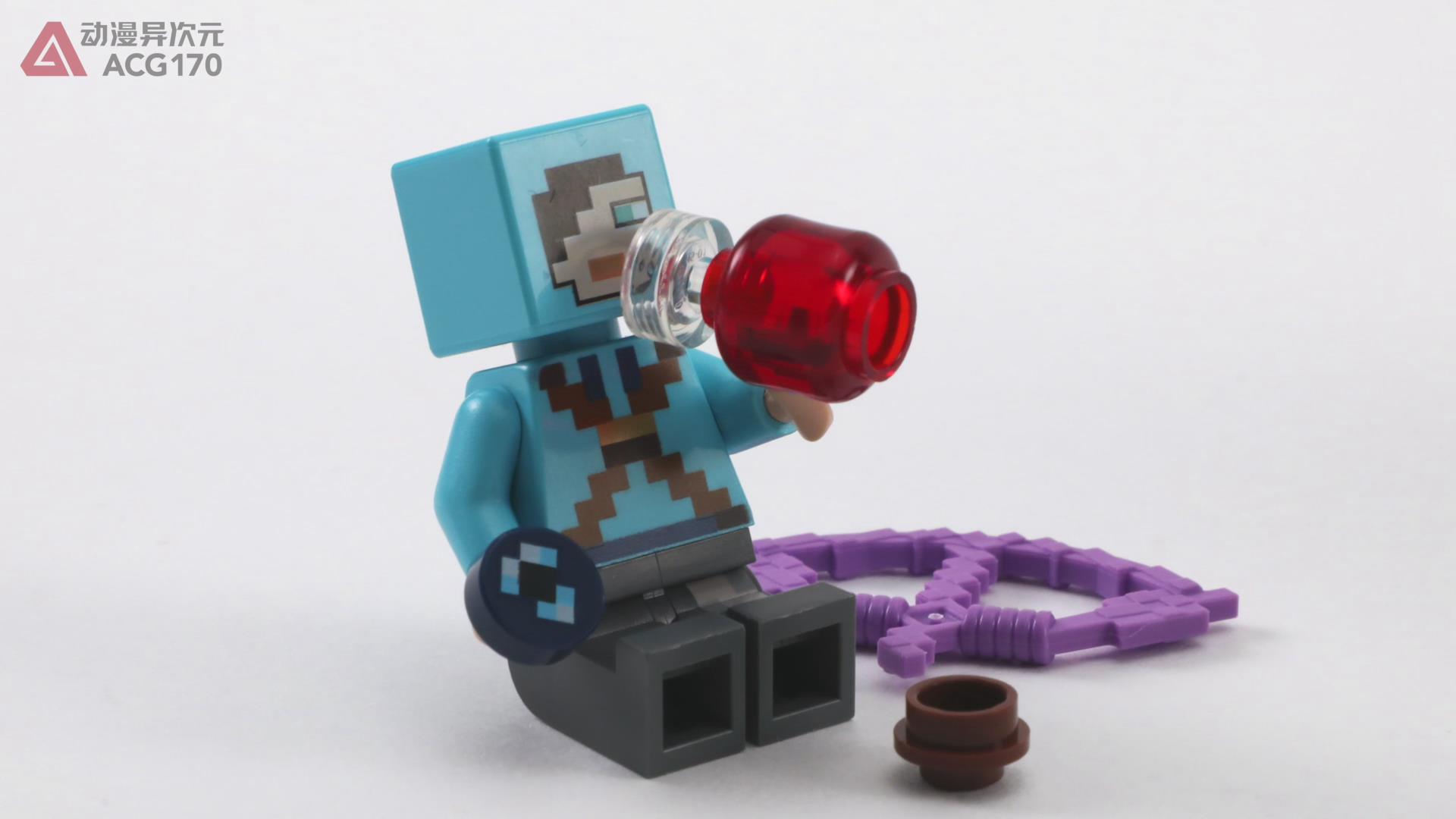 屠龙者和末影龙积木,屠龙者乐高