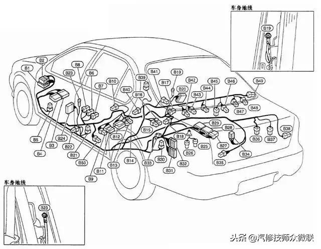 一分钟教你看懂汽车电路图,汽车电路图怎么看才简单易懂