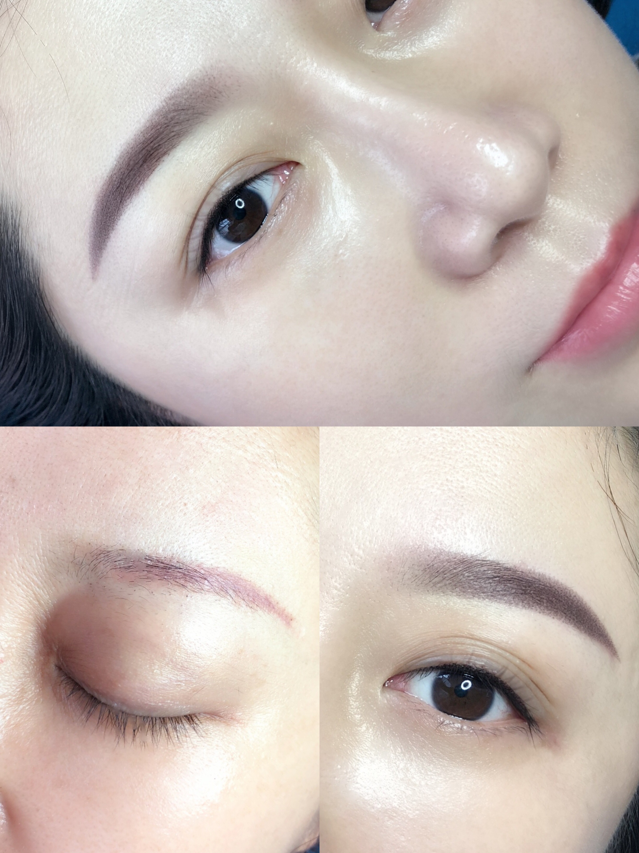 纹眉如何根据顾客的肤色配色,新手纹眉怎么选颜色好一点