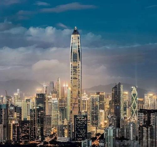 深圳平安金融中心大厦高度多少米,中国第二高楼深圳平安大厦