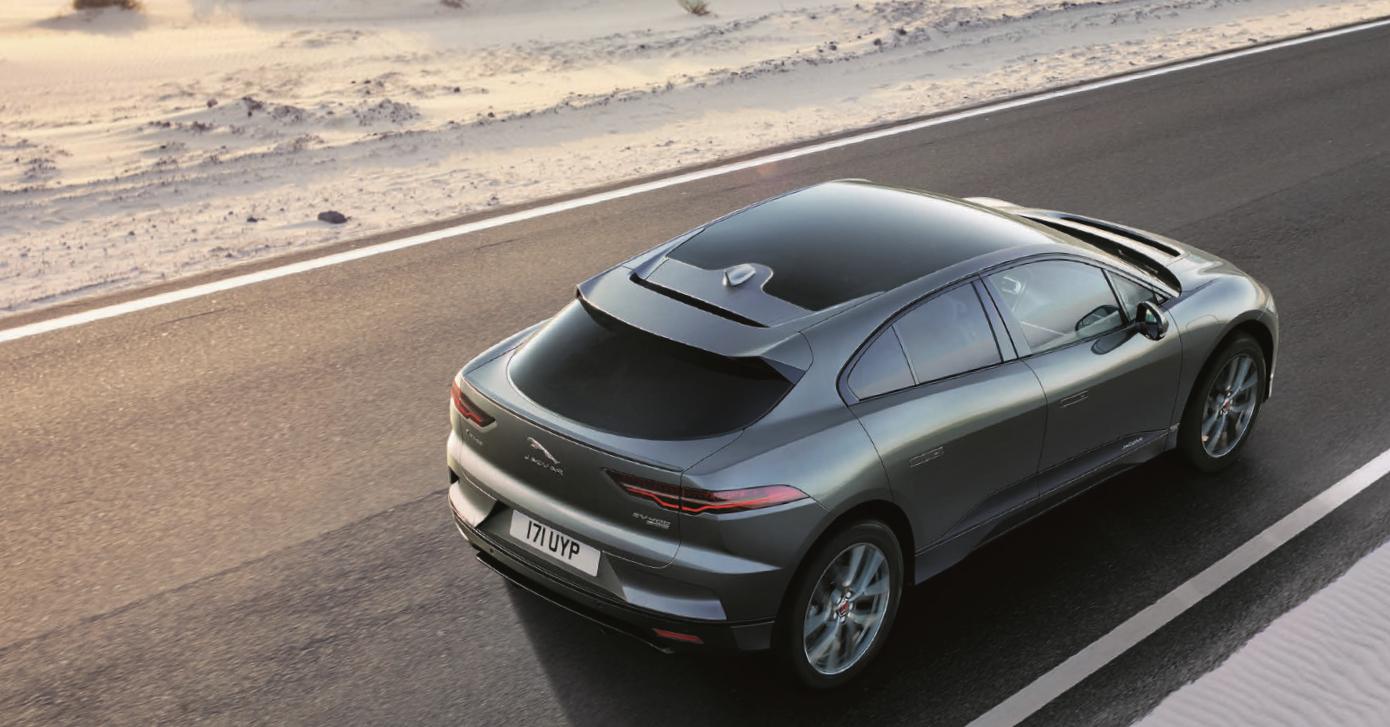 捷豹i-pace黑色版官图发布,捷豹赛道版电动f-pace