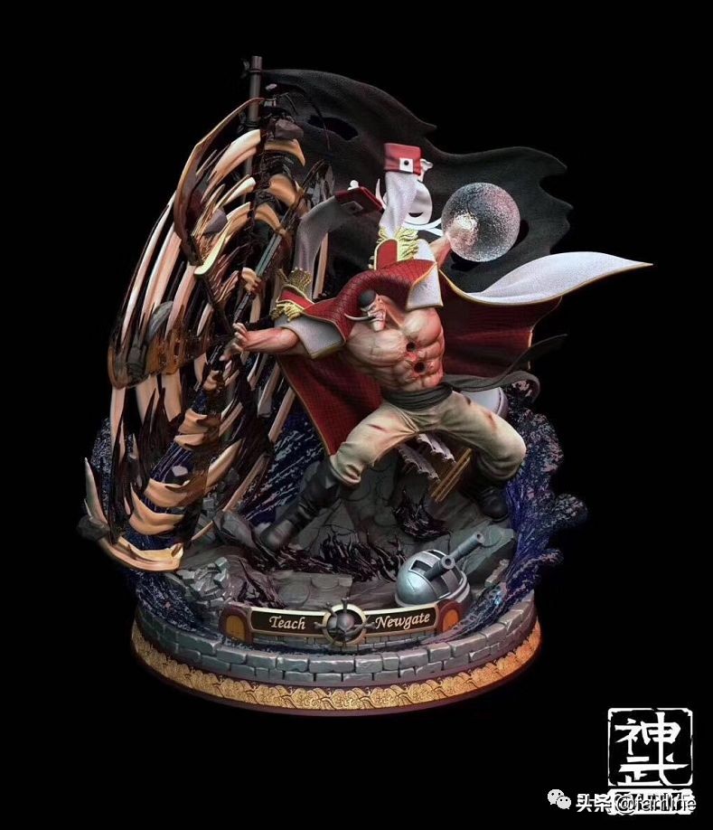 海贼王布鲁克模玩图鉴,海贼王白胡子模玩