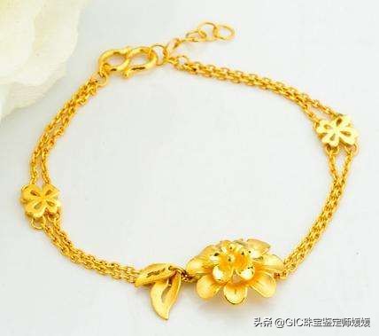 黄金项链手链锁扣正确扣法,黄金项链和手链的扣