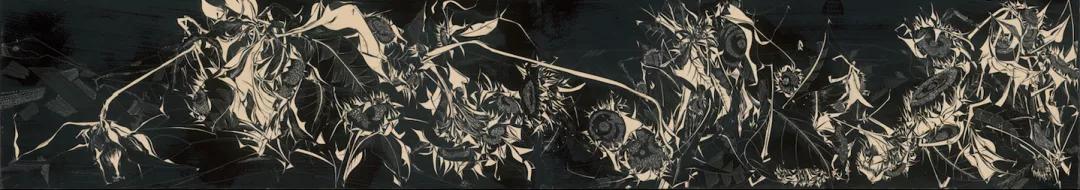 冷冰川水墨作品欣赏,冷冰川墨刻完整视频