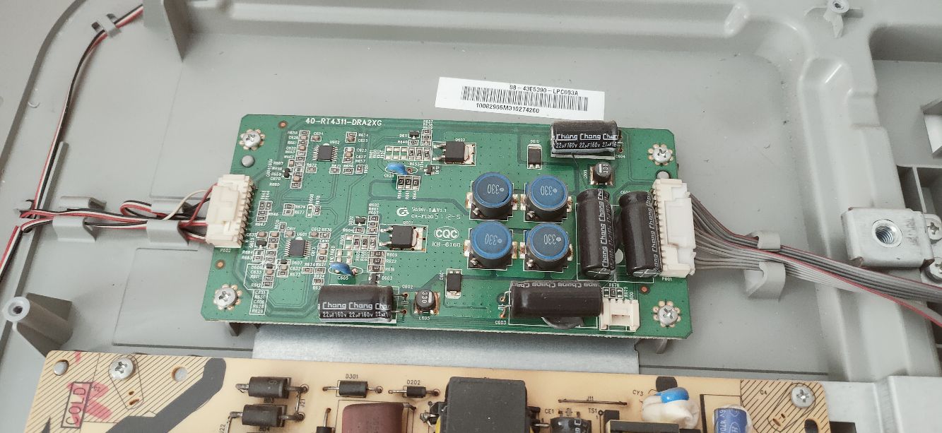 tcll55e5800a-ud电视拆卸步骤,tcl电视l50e5000a拆机图