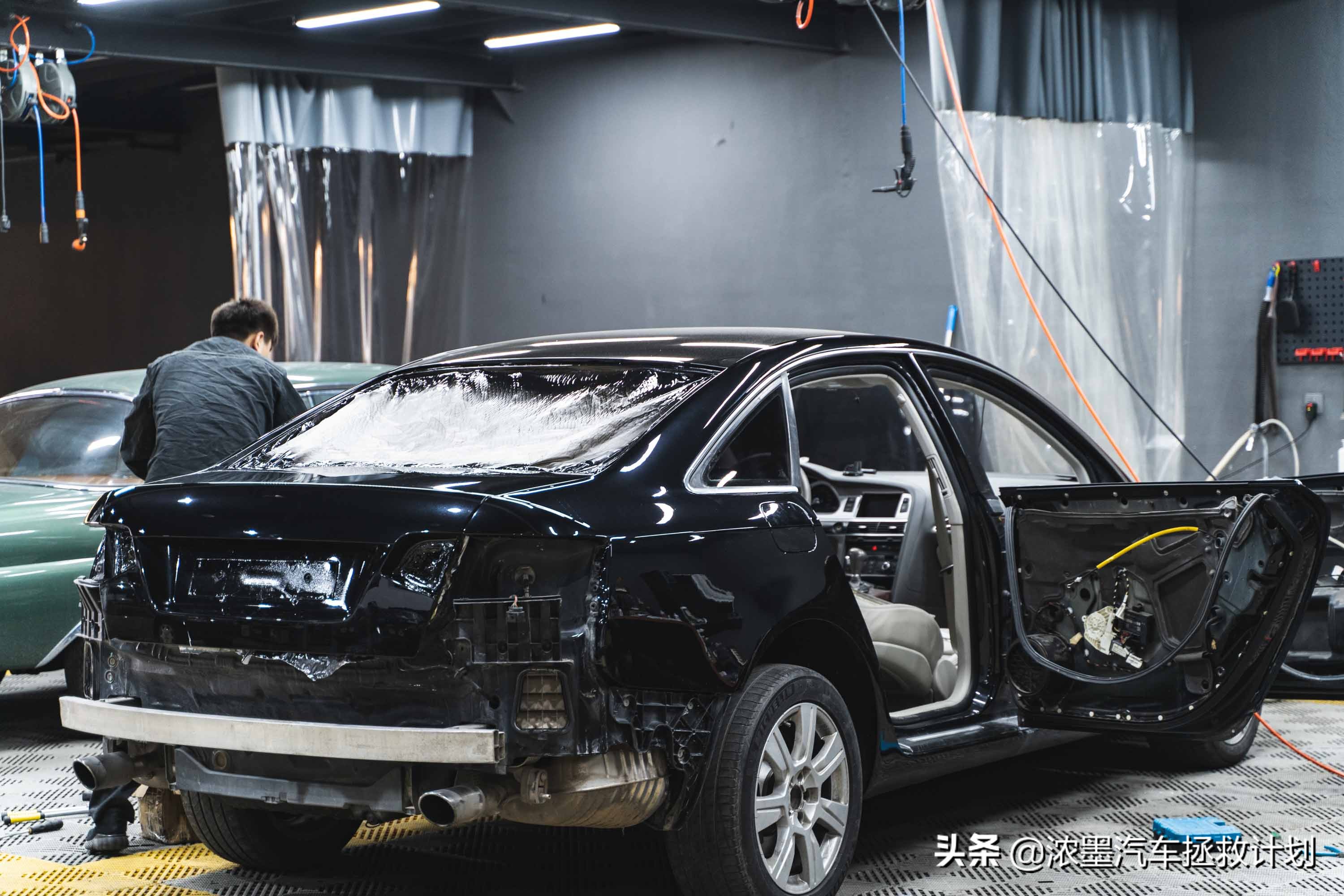 「交汇光影」一台奥迪A6老伙计的重生，时间如水也为这般美好驻足