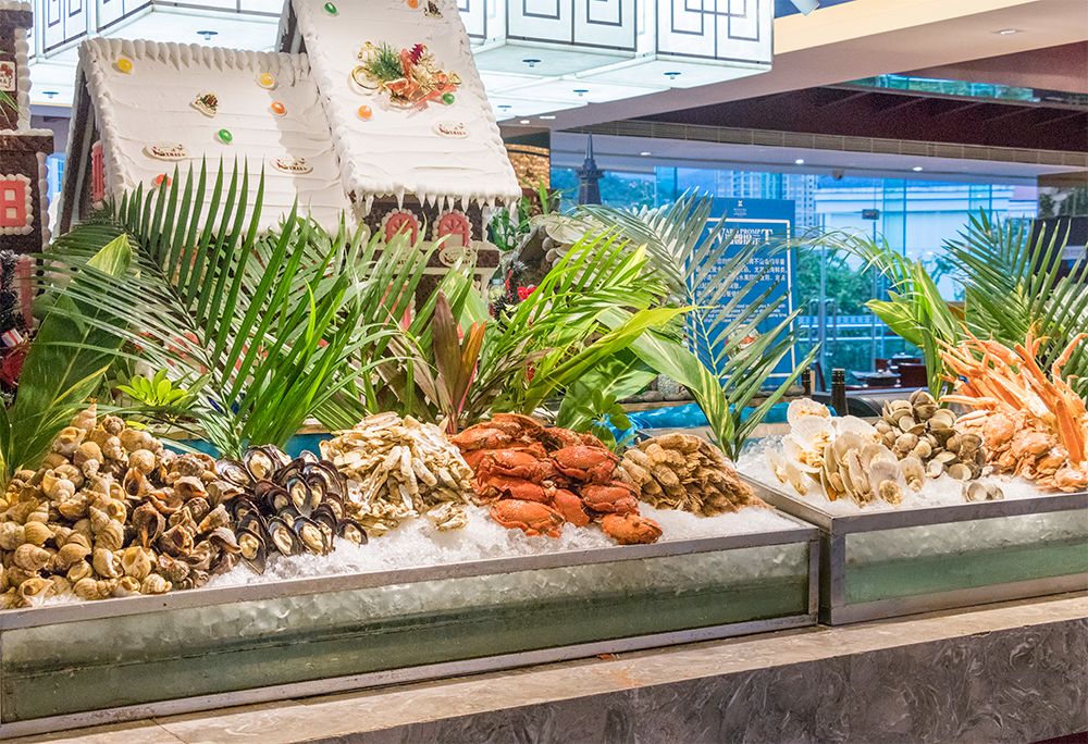 莆田悦华半价自助餐,莆田悦华酒店自助餐菜品多少道