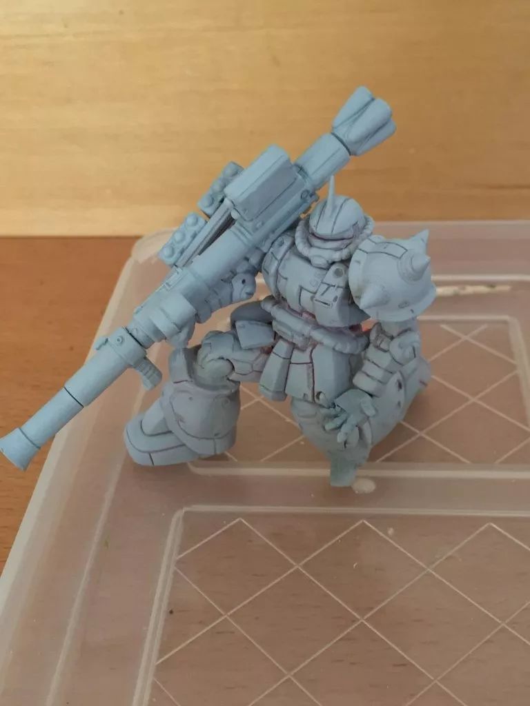 扭蛋高达模型拼装新手教程,好玩不贵的高达模型扭蛋