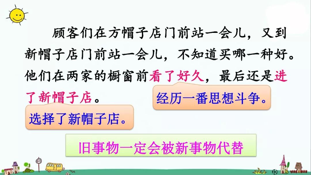 三年级下册语文方帽子店知识点,三下26课方帽子店课文笔记