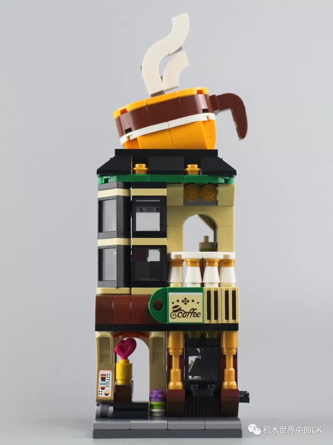 启蒙积木缤纷城市系列七款,启蒙积木街景系列八合一玩具